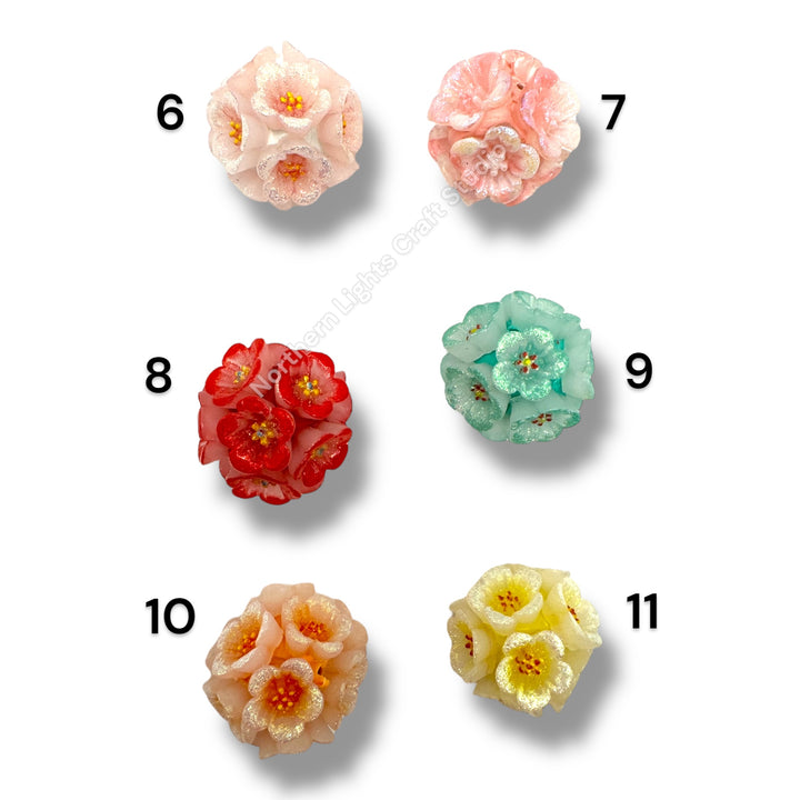 Sakura Flower Beads for Beaded Pens 5pc.