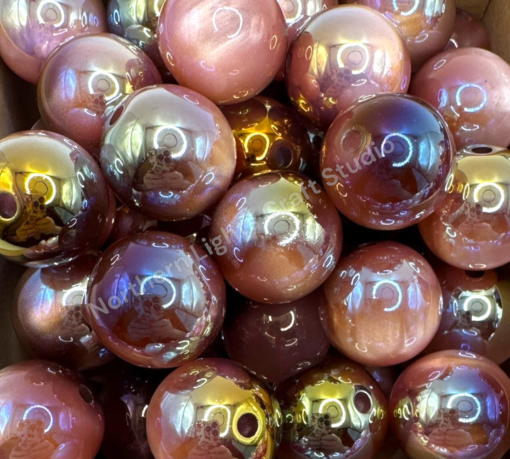 UV Galaxy Cat Eye Premium 16mm Bead - 20 Pcs.