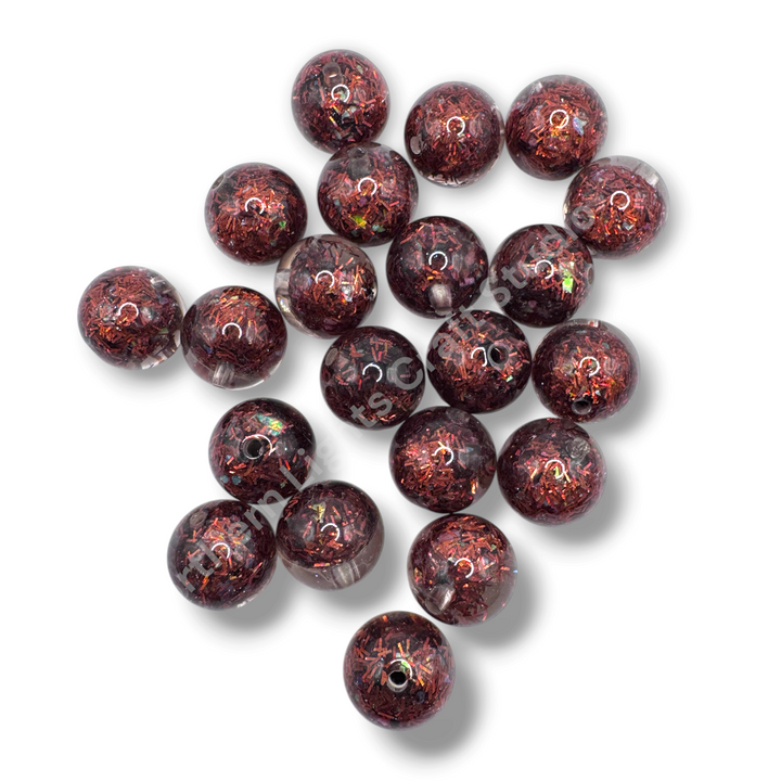 Gemfire 16mm Luxury Resin Beads- 20 pc. Mix or Single Color