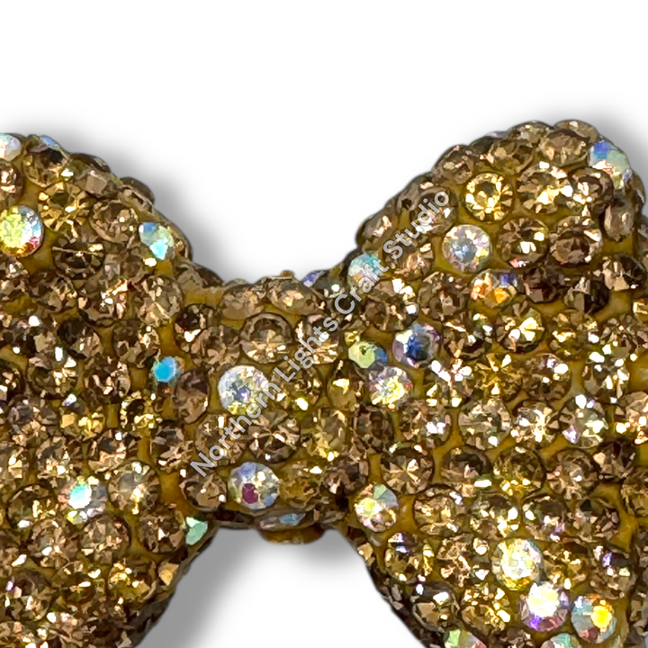 Rhinestone Bows - Large Size
