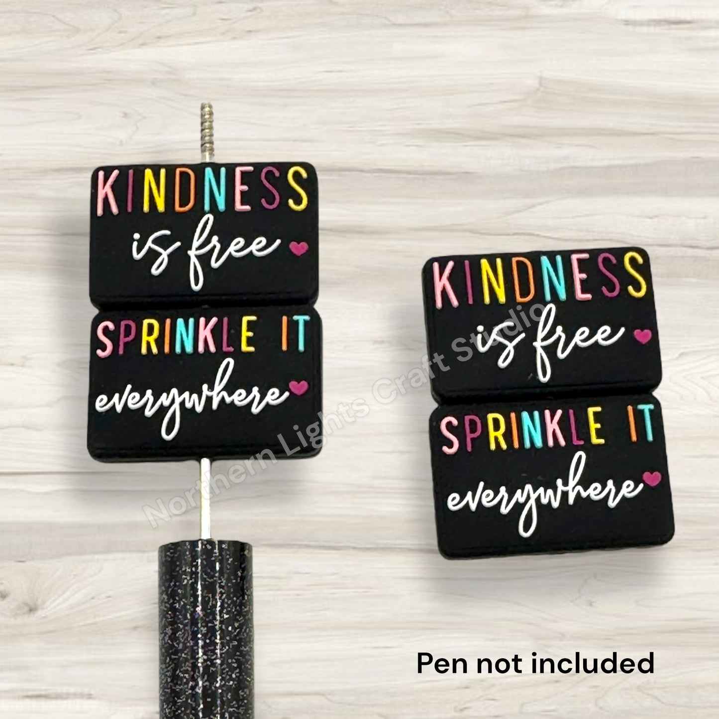 Kindness is Free Sprinkle it Everywhere Two Sided Saying Positivity Focal