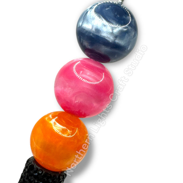 Luxury "Velvety" Look Cat Eye 20mm - Mix or Single - 10pc.