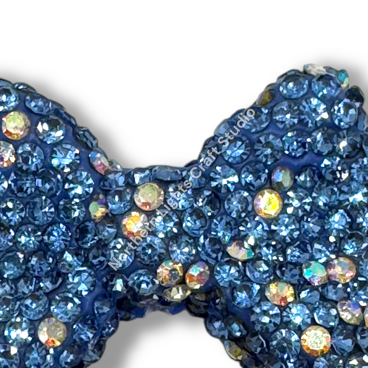 Rhinestone Bows - Large Size