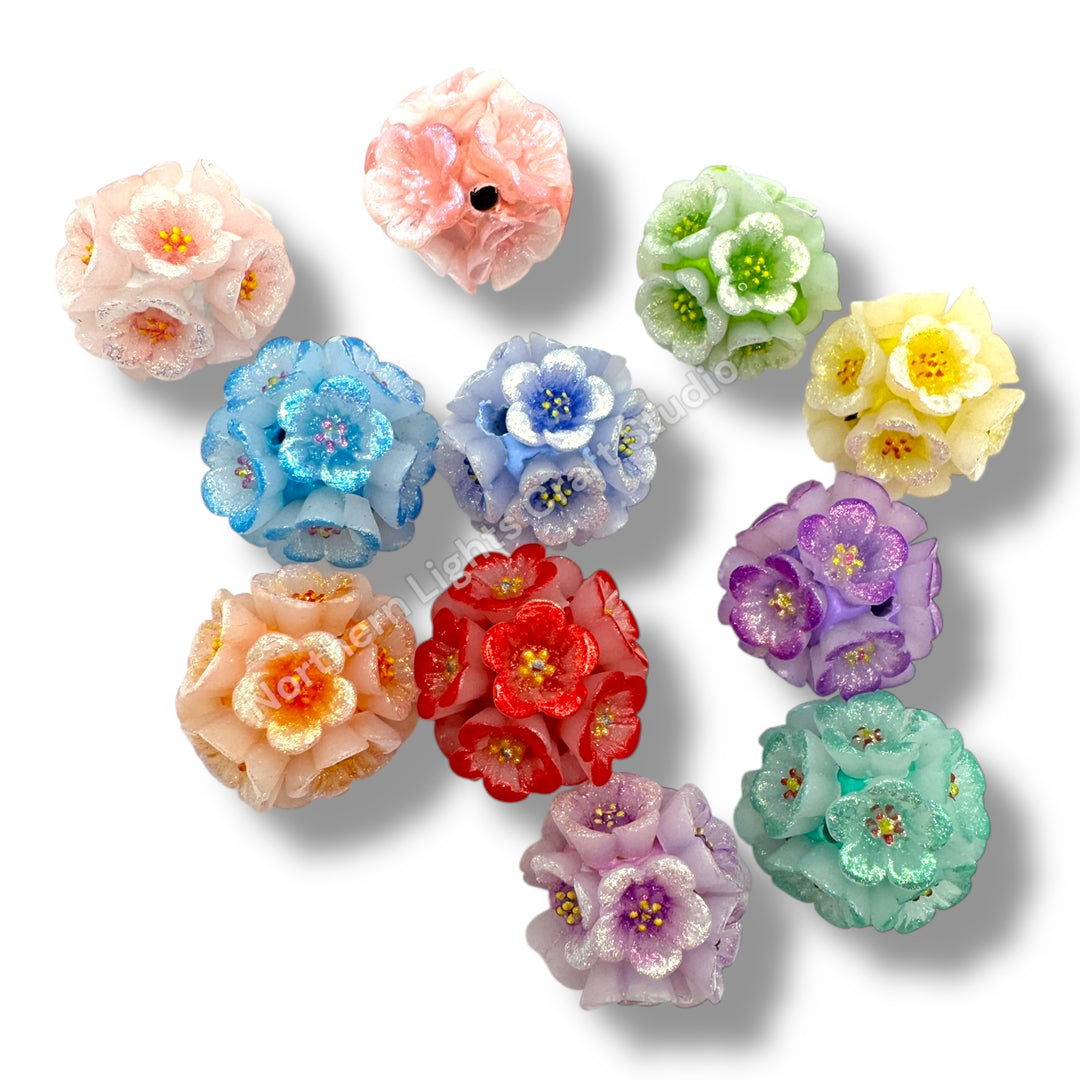 Sakura Flower Beads for Beaded Pens 5pc.