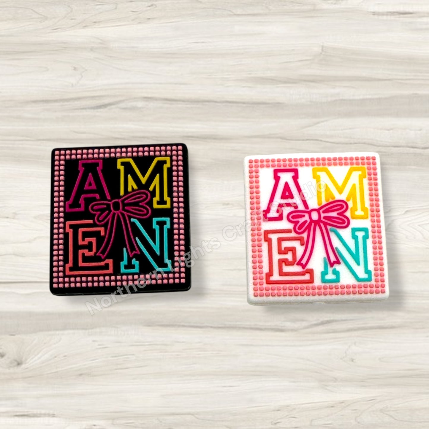 AMEN Silicone Focal Bead