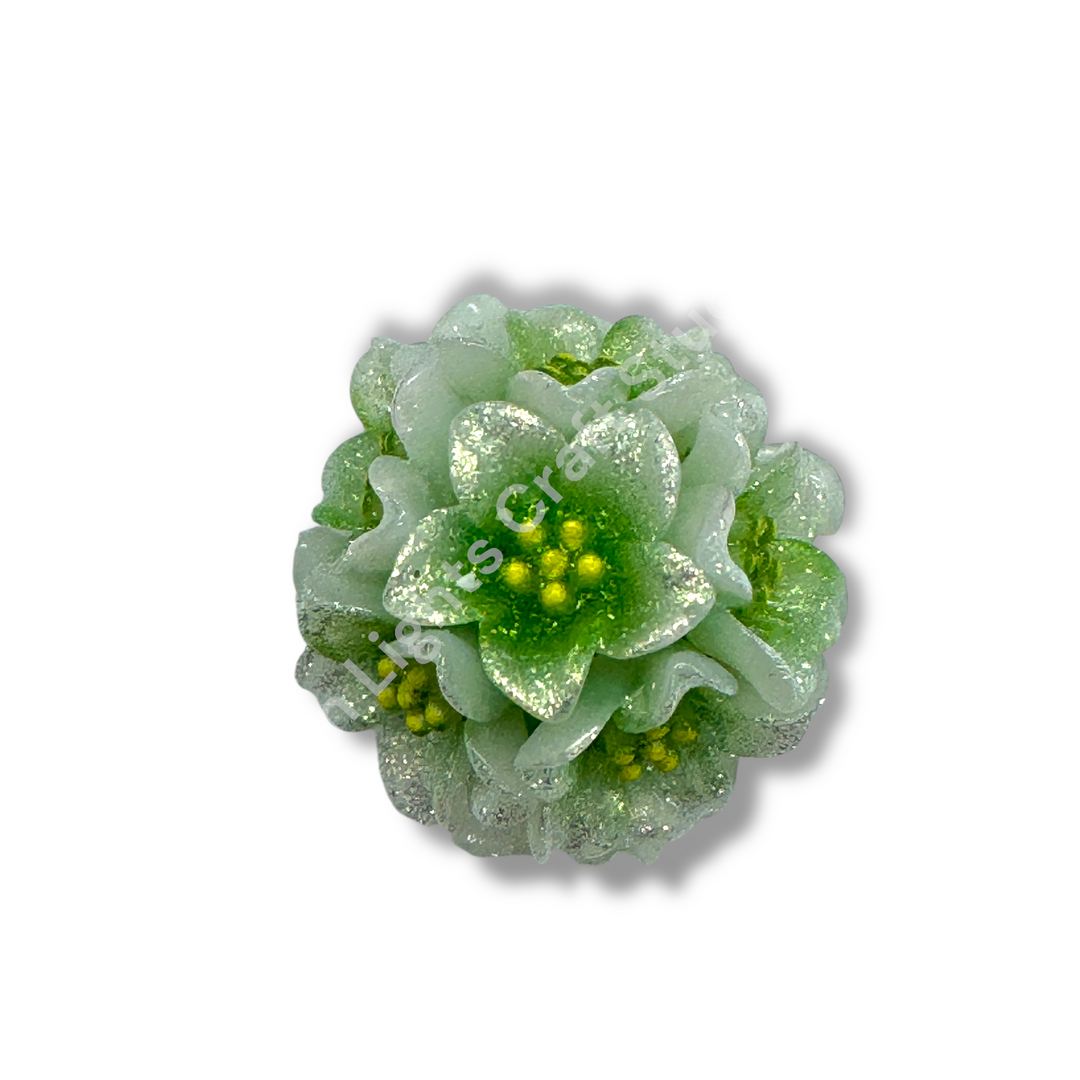 Primrose Flower Beads for Beaded Pens- 2 pc.