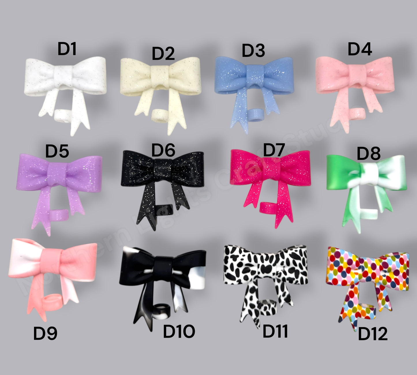 Silicone Bow Straw Cap / Bow Straw Topper