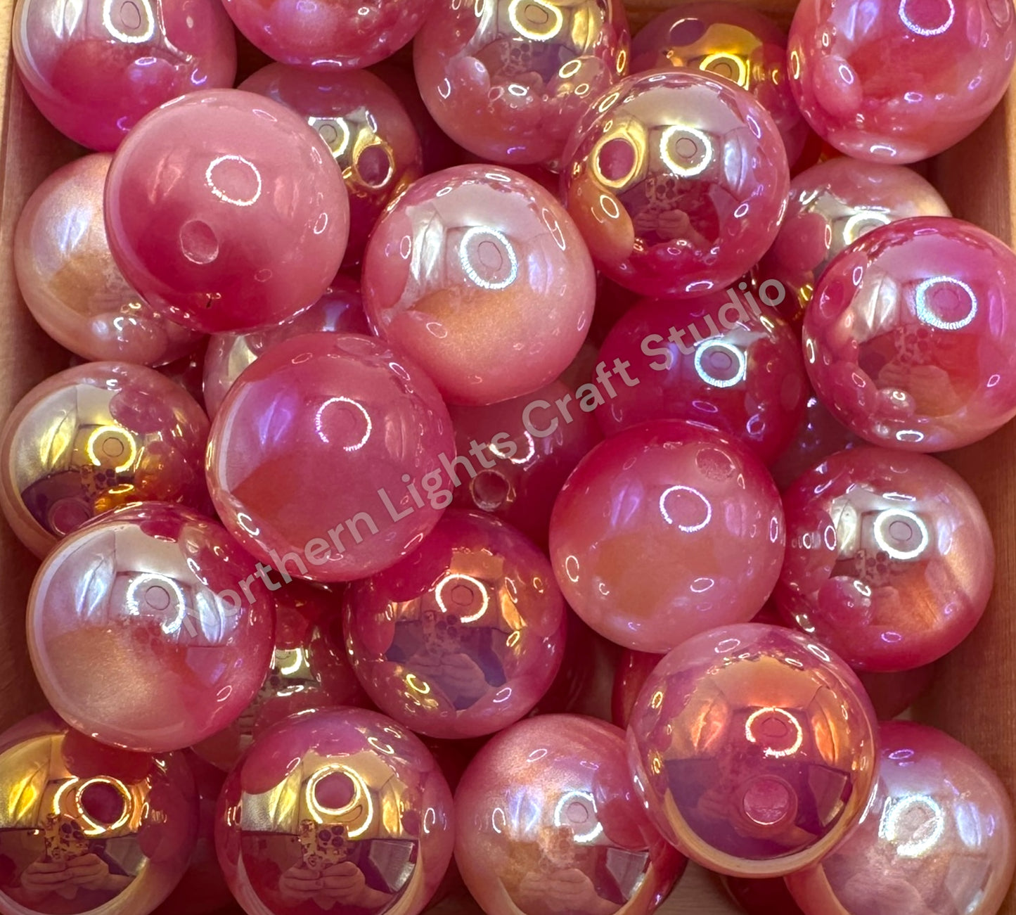 UV Cat Eye Premium 16mm Bead - 20 Pcs.