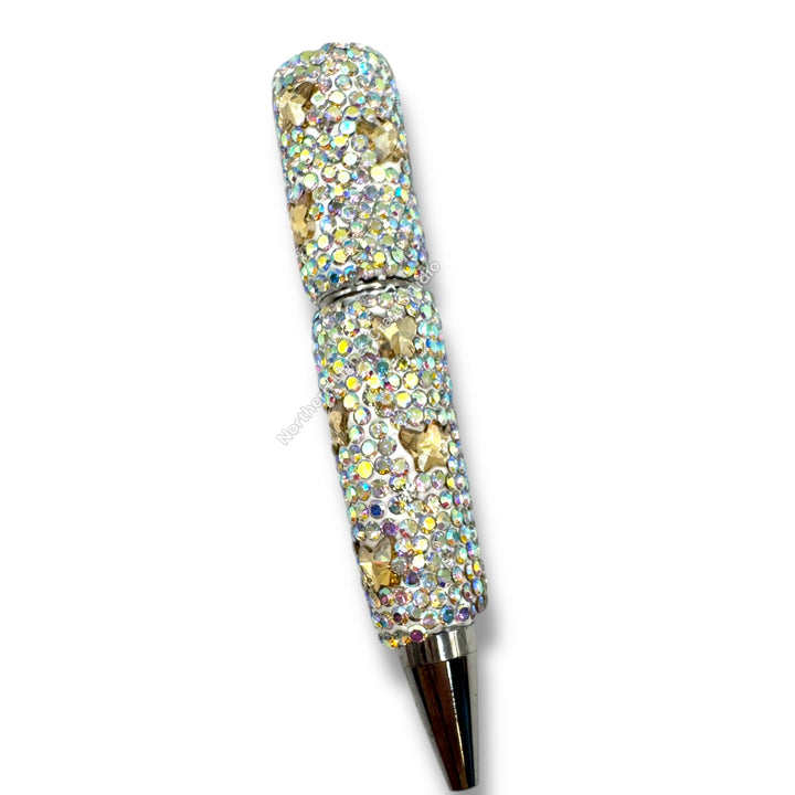 Rhinestone Butterfly Crystal Beadable Pens