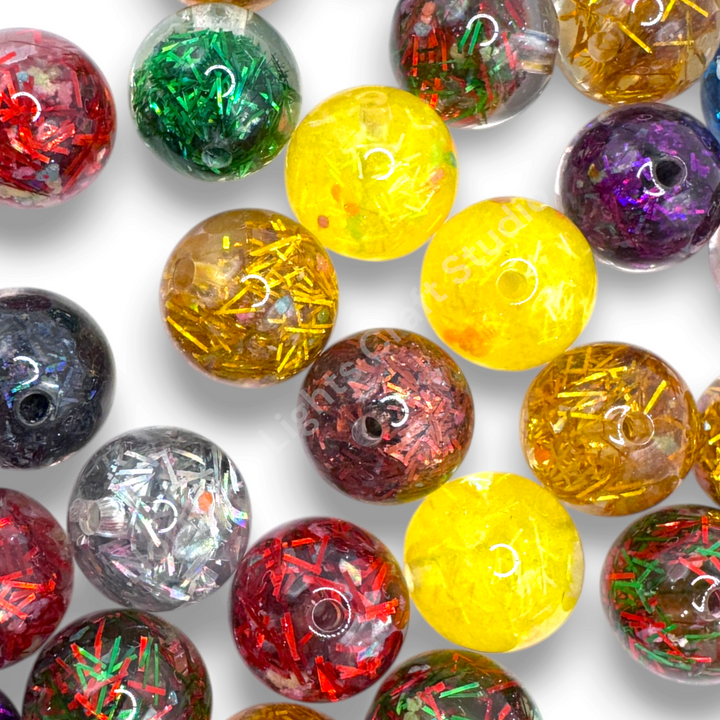 Gemfire 16mm Luxury Resin Beads- 20 pc. Mix or Single Color