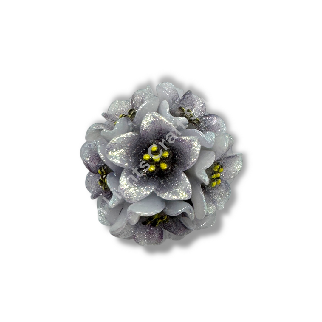 Primrose Flower Beads for Beaded Pens- 2 pc.