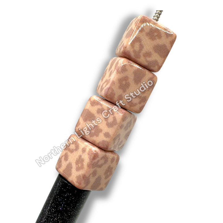 Printed Leopard Cube - 10pc.