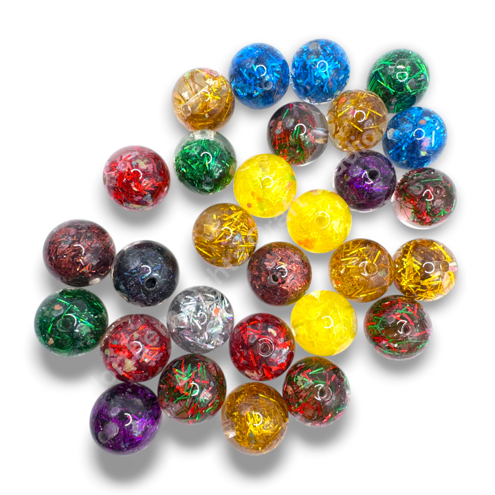 Gemfire 16mm Luxury Resin Beads- 20 pc. Mix or Single Color