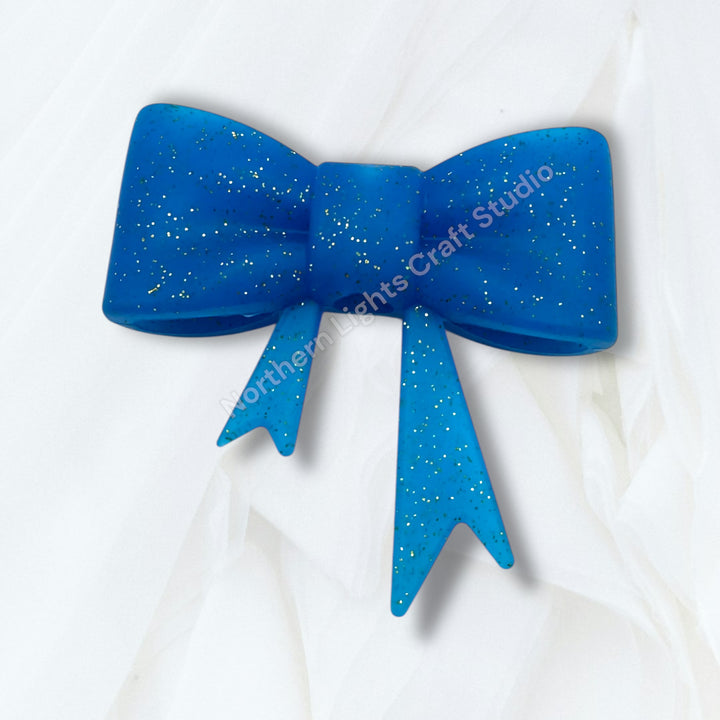 Silicone Bow Focal Bead