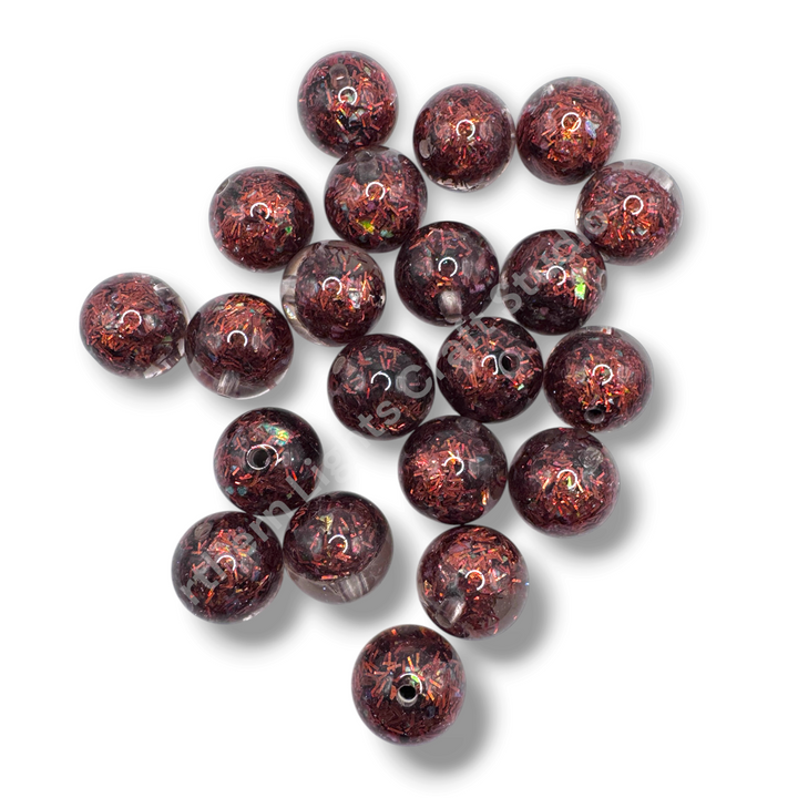 Gemfire 16mm Luxury Resin Beads- 20 pc. Mix or Single Color