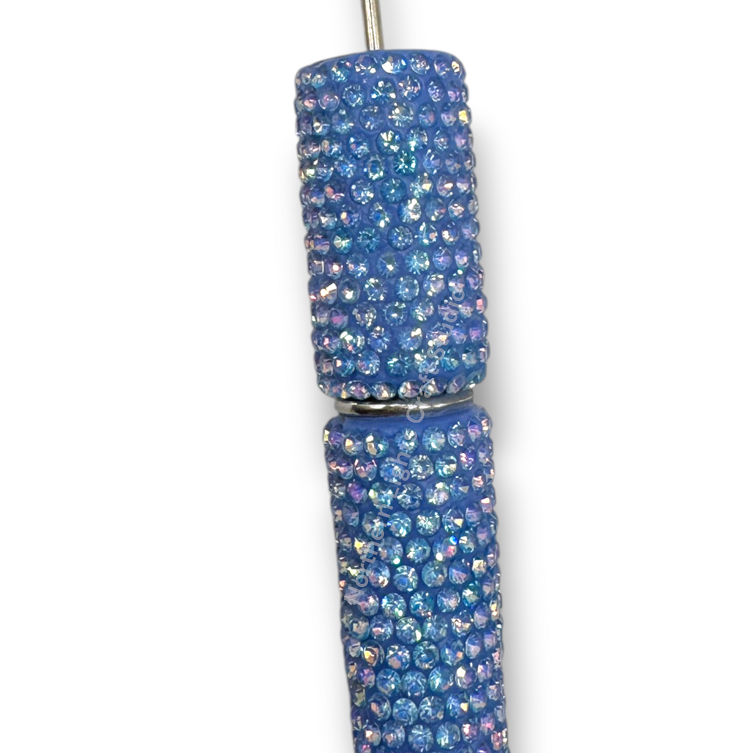 Jelly Crystal AB Bling Beadable Pen -1pc.