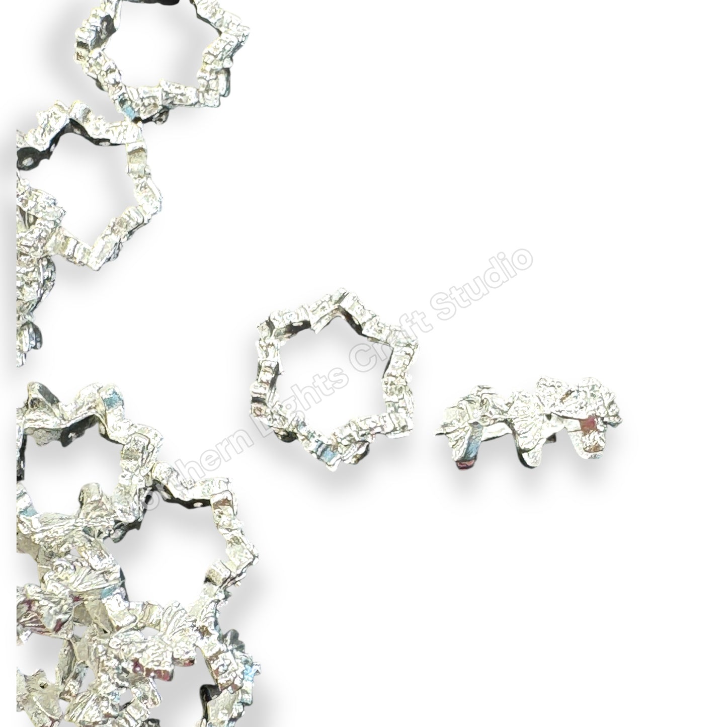 Metal Butterfly Spacers - 12mm-25pcs.