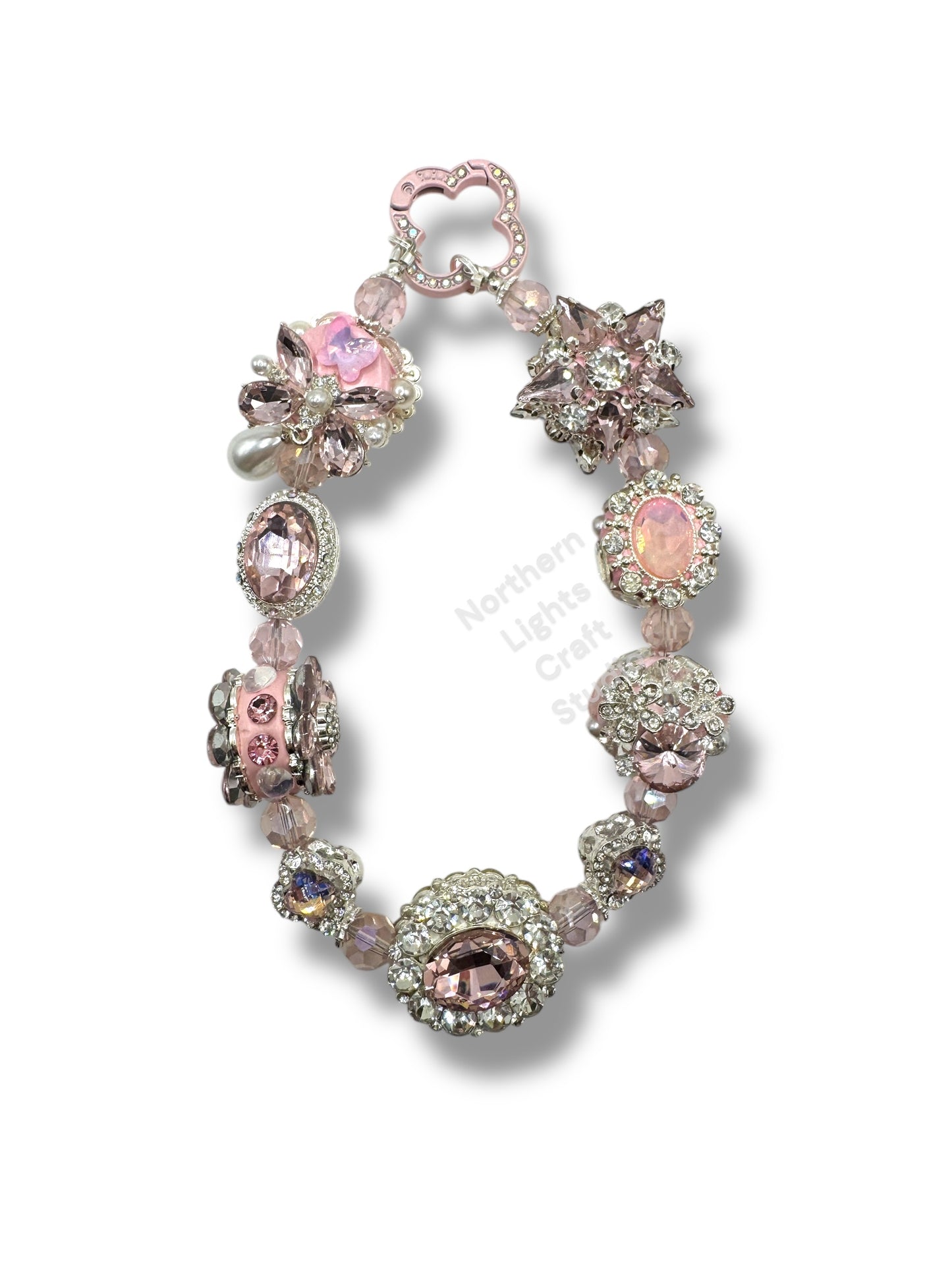 Gilded Blush Keychain