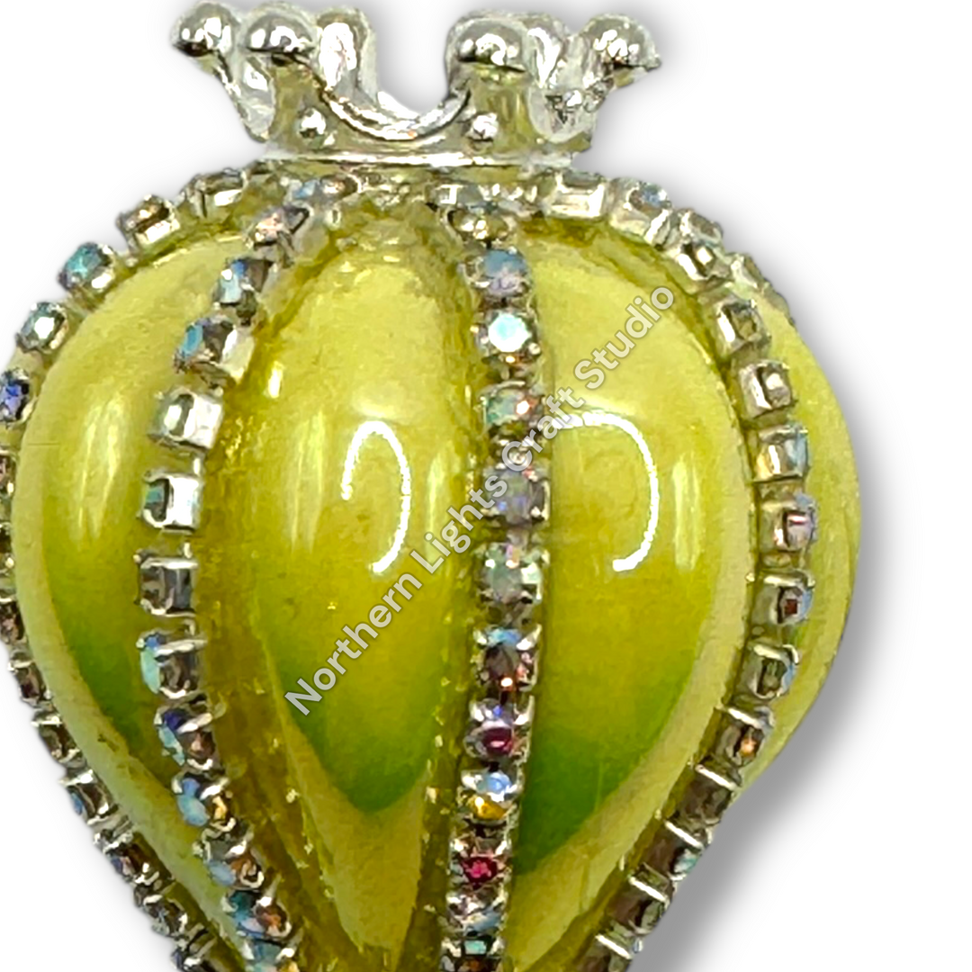 Rhinestone Bling Acrylic Balloon Beads