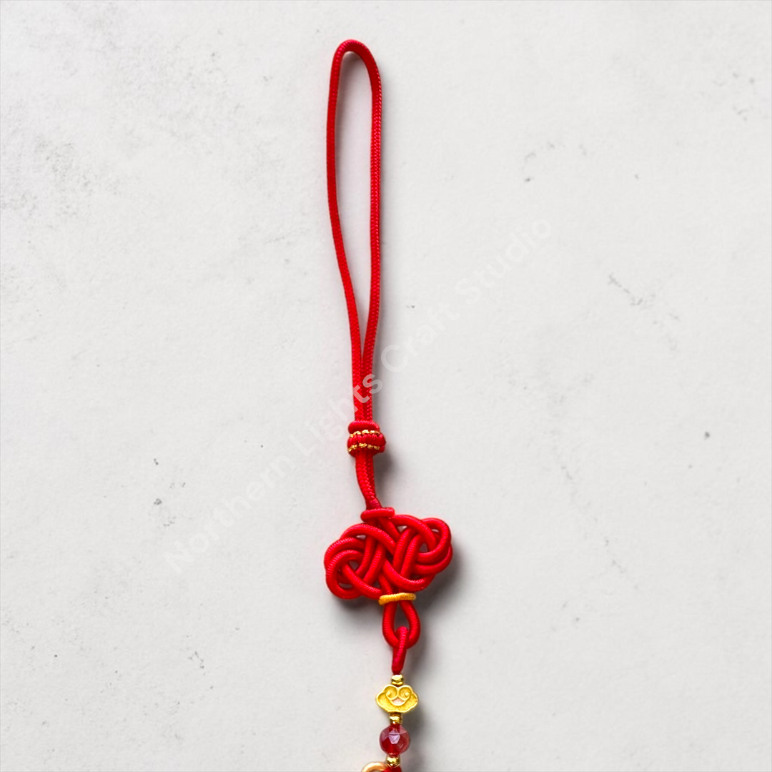 Song Brocade Lotus Car Charm / Decorative Hanging Charm