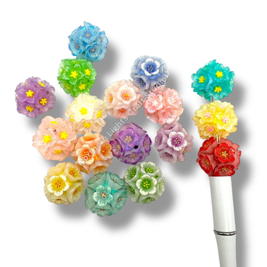 Sakura Flower Beads for Beaded Pens 5pc.