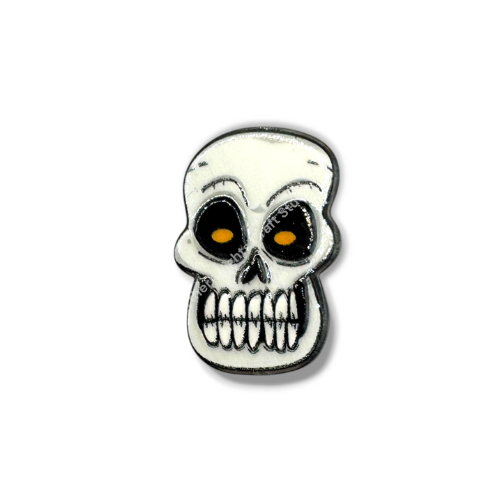 Halloween Acrylic Double-Sided Focal Bead - 20pc.  Mix