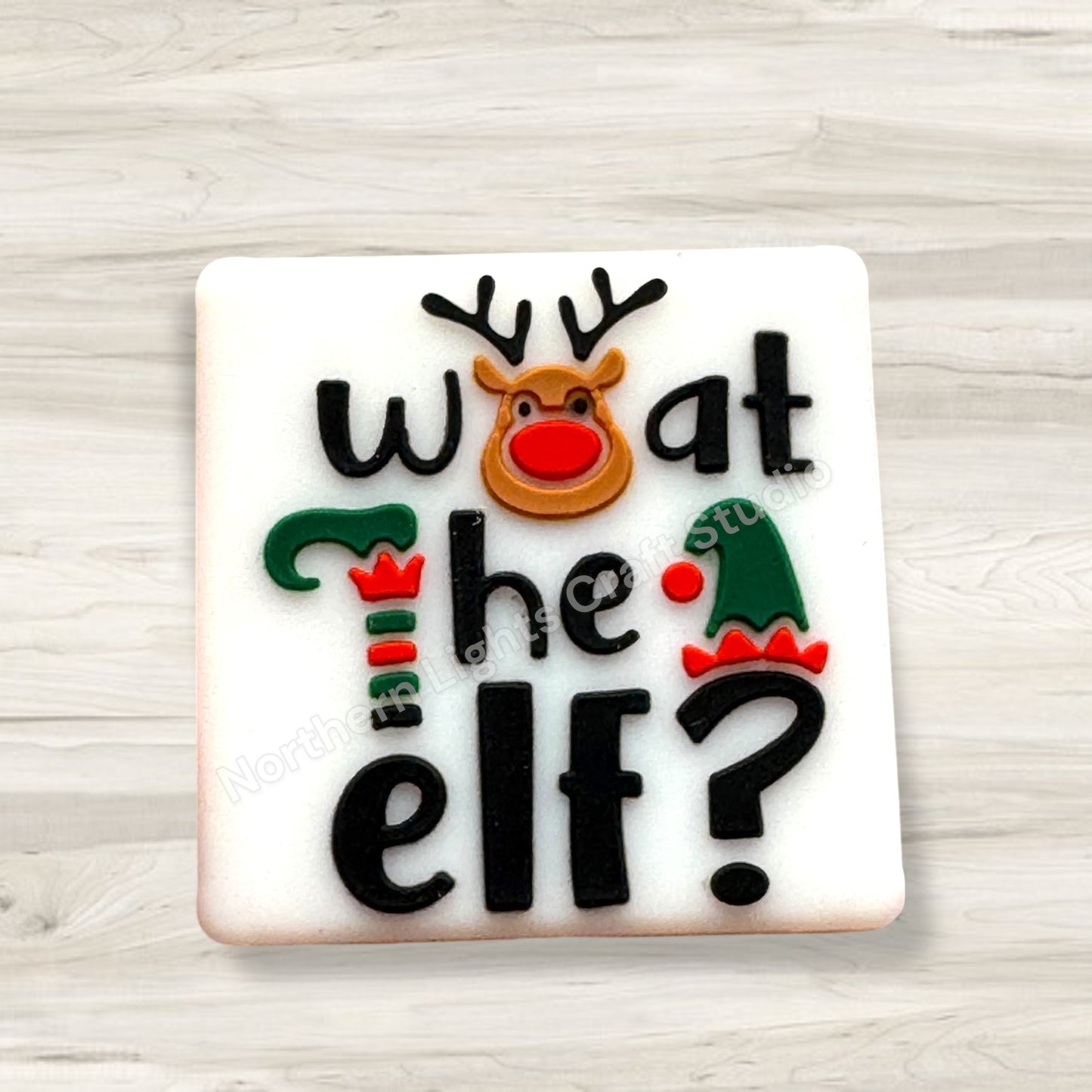 What the Elf Christmas Focal / Christmas Focal Bead