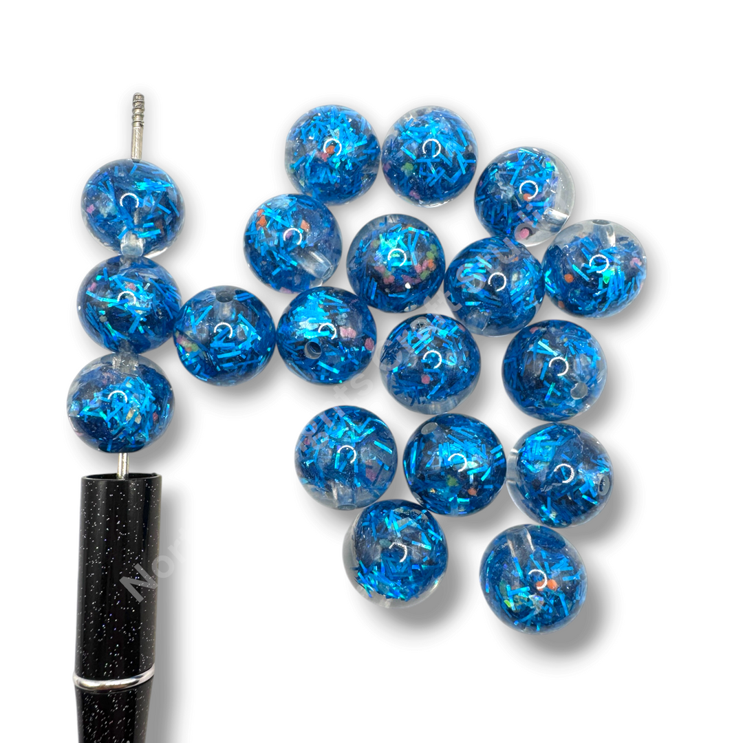 Gemfire 16mm Luxury Resin Beads- 20 pc. Mix or Single Color