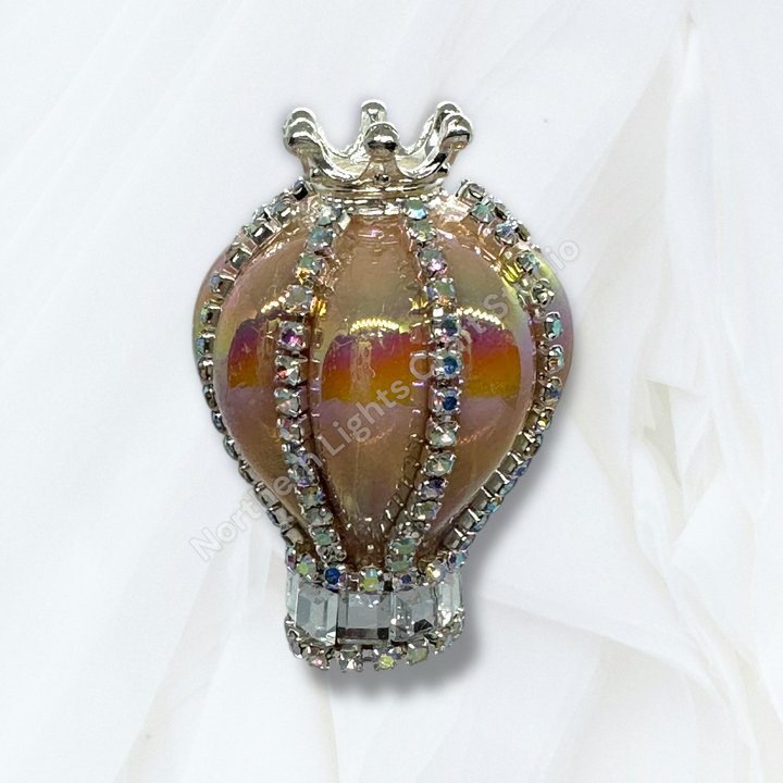 Rhinestone Bling Acrylic Balloon Beads