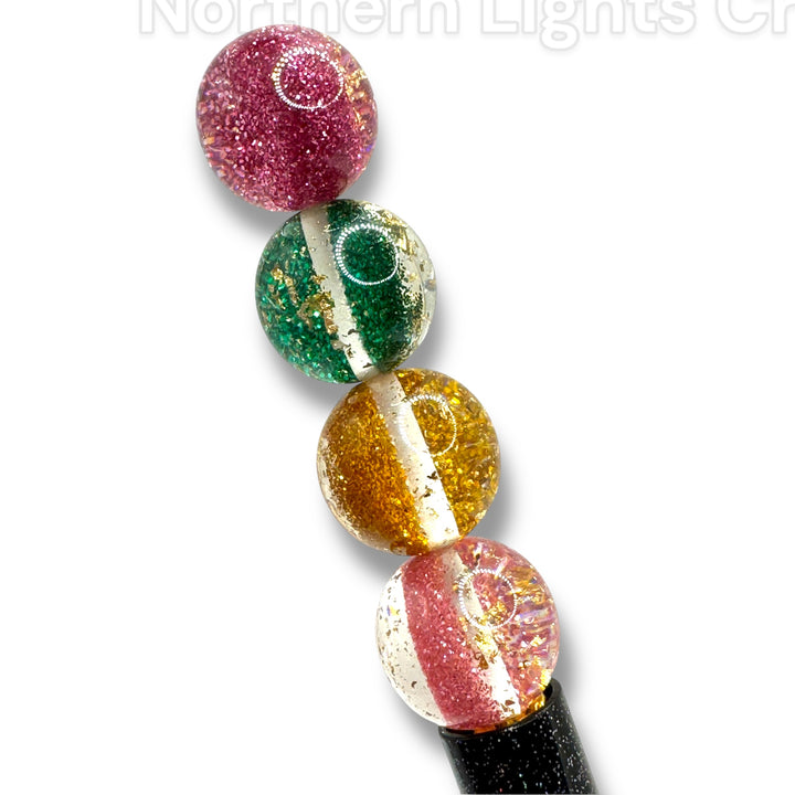 All That Glitters is Gold 16mm Acrylic Beads - 20pc