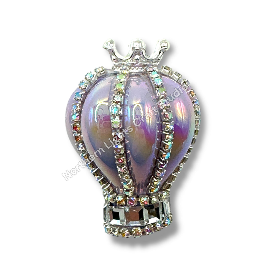 Rhinestone Bling Acrylic Balloon Beads