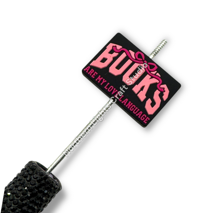 Books Are My Love Language Focal Bead