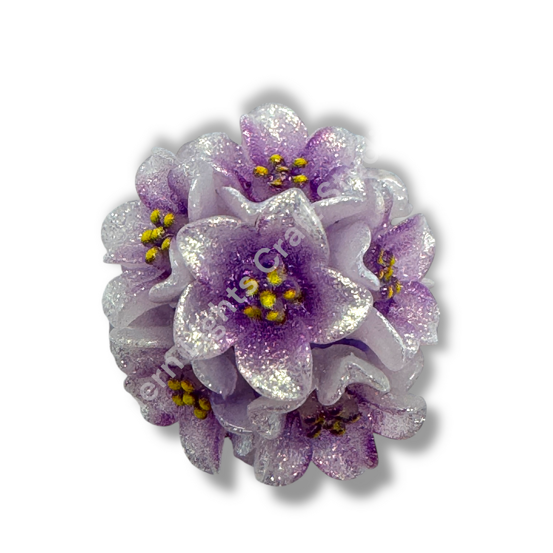 Primrose Flower Beads for Beaded Pens- 2 pc.