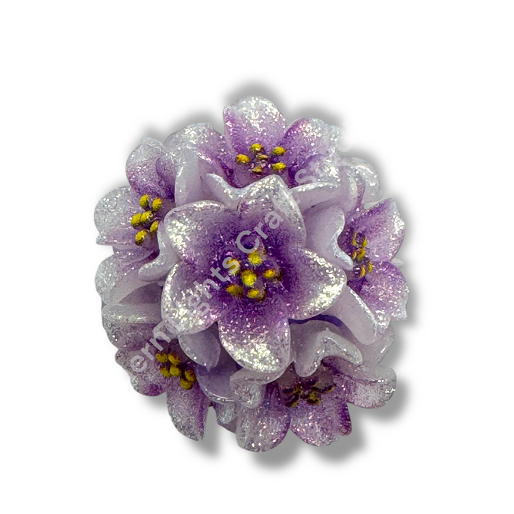 Primrose Flower Beads for Beaded Pens- 2 pc.