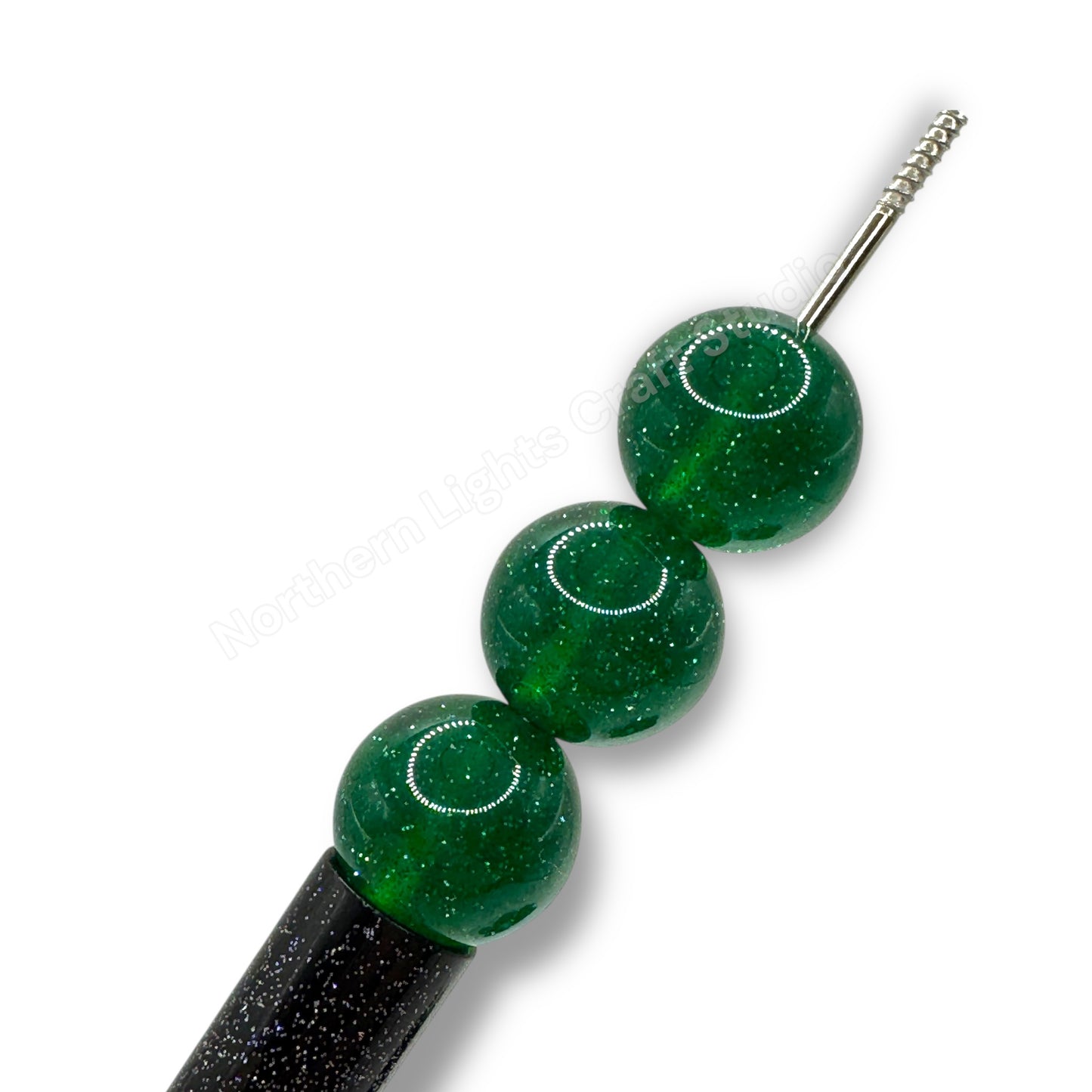 Glitter Dust 16mm Beads - 20 Pcs.