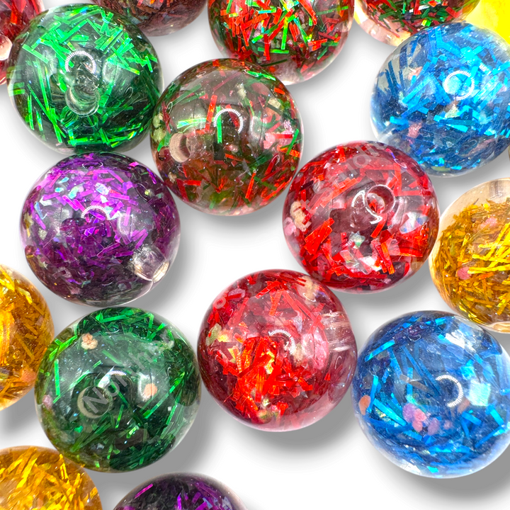 Gemfire 16mm Luxury Resin Beads- 20 pc. Mix or Single Color