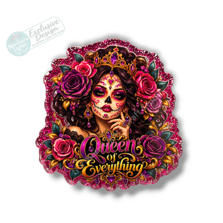 Queen of Everything Cantrina Flat Back Acrylic 2pc. - Design Exclusive!