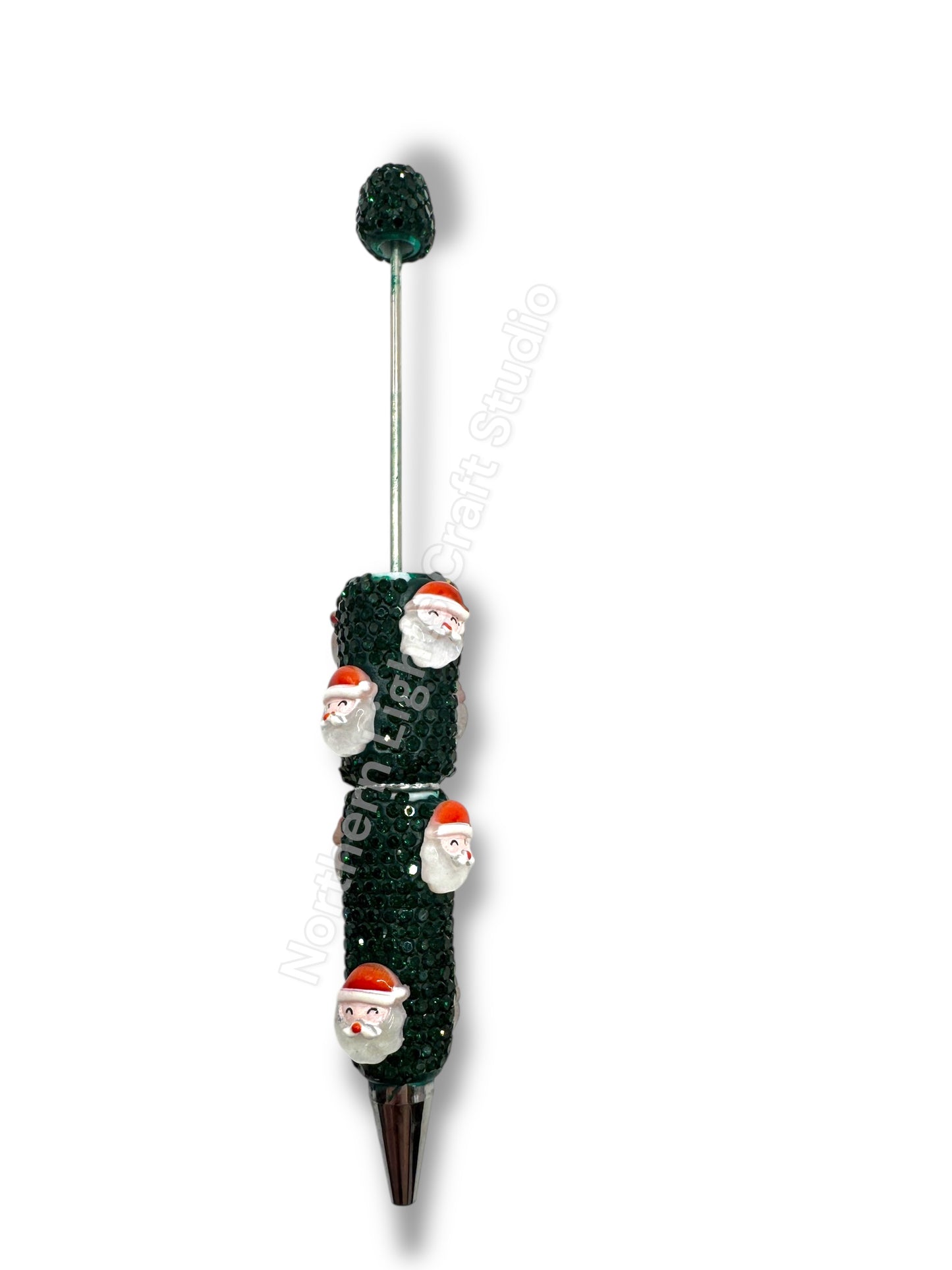 Beadable Christmas Rhinestone Pens