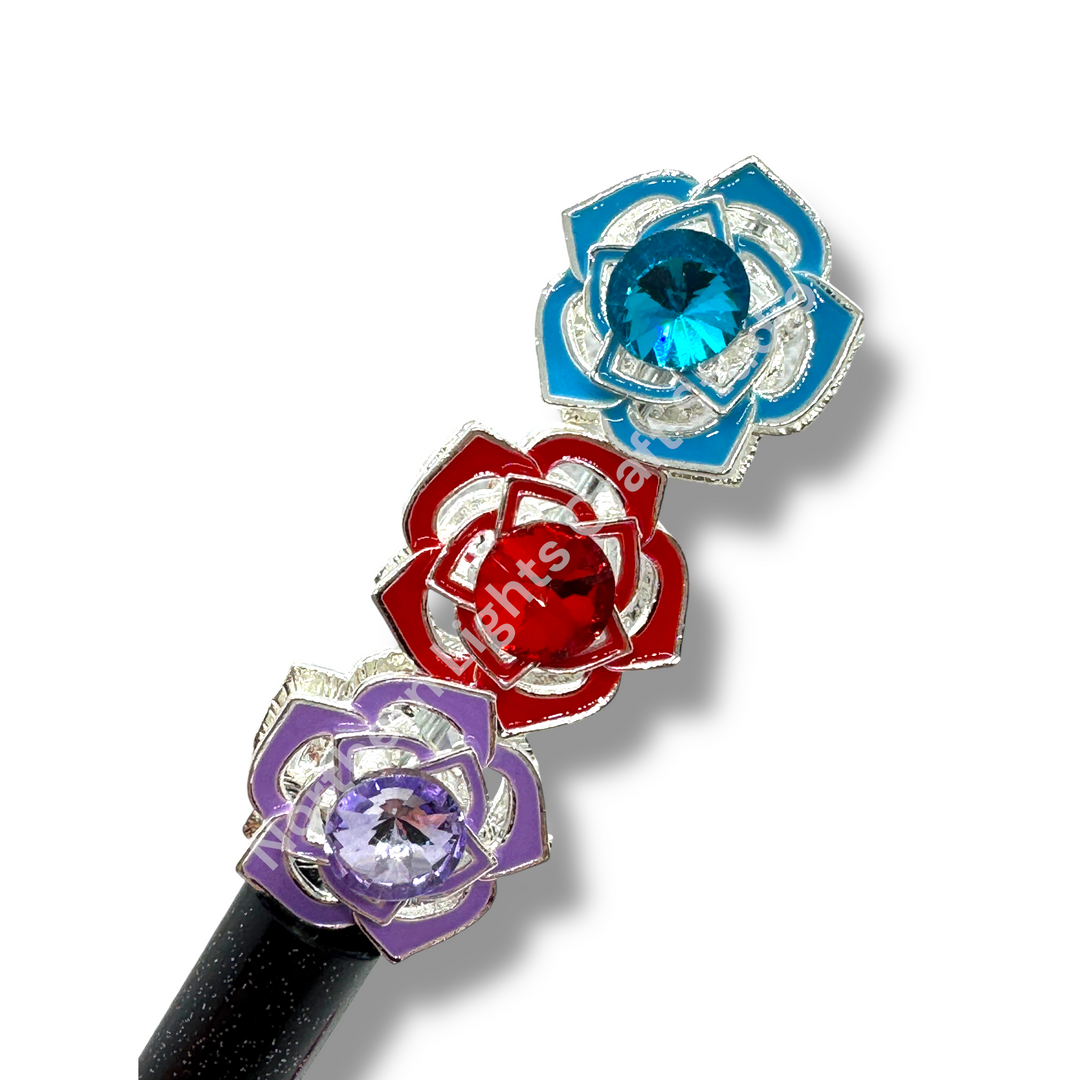 Metal Alloy Large Flower Bead - 1pc.