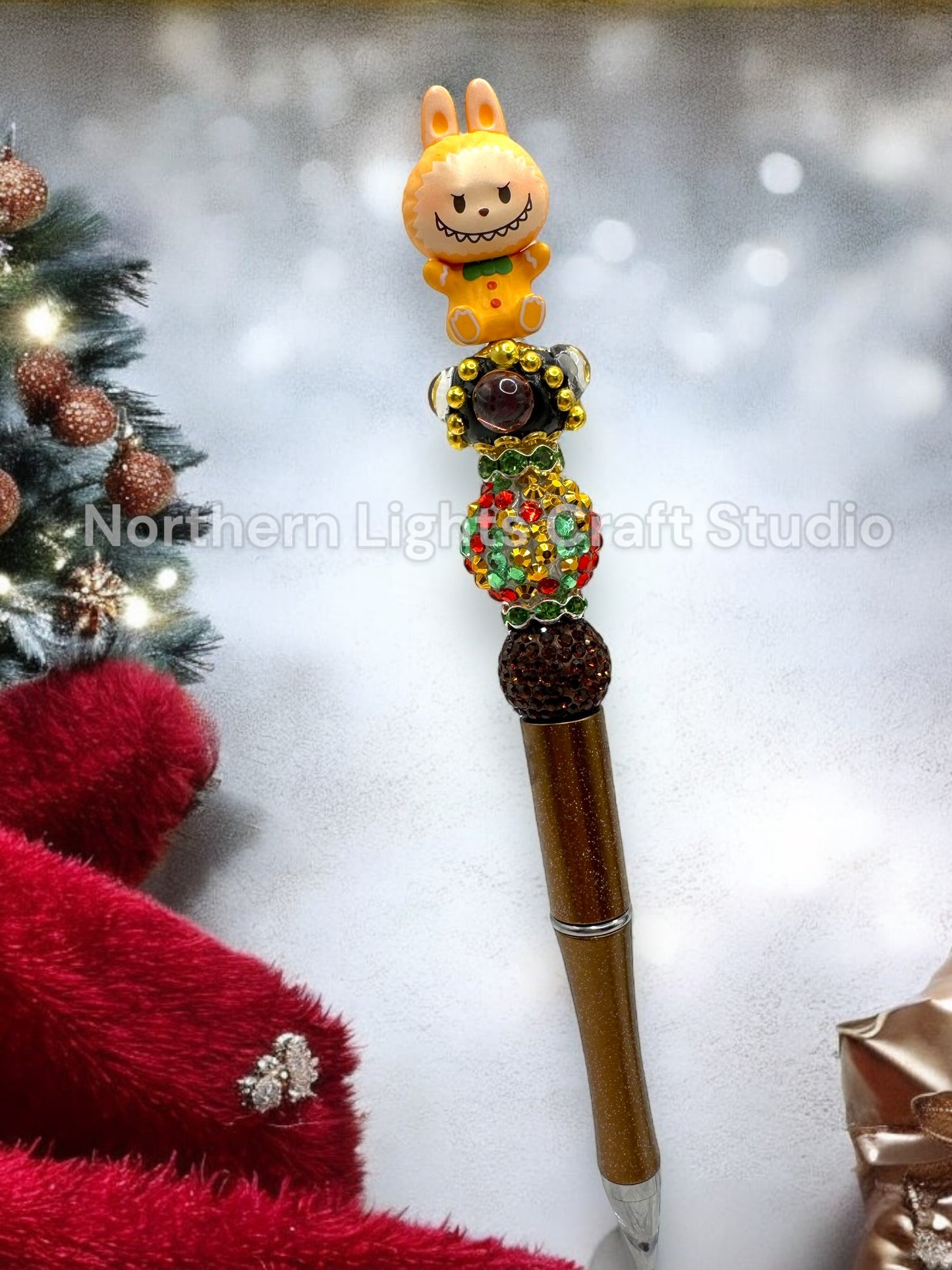 Christmas Character Pens - Labubu, Molly, Pucky Pens