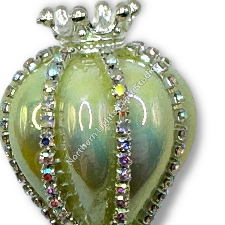 Rhinestone Bling Acrylic Balloon Beads