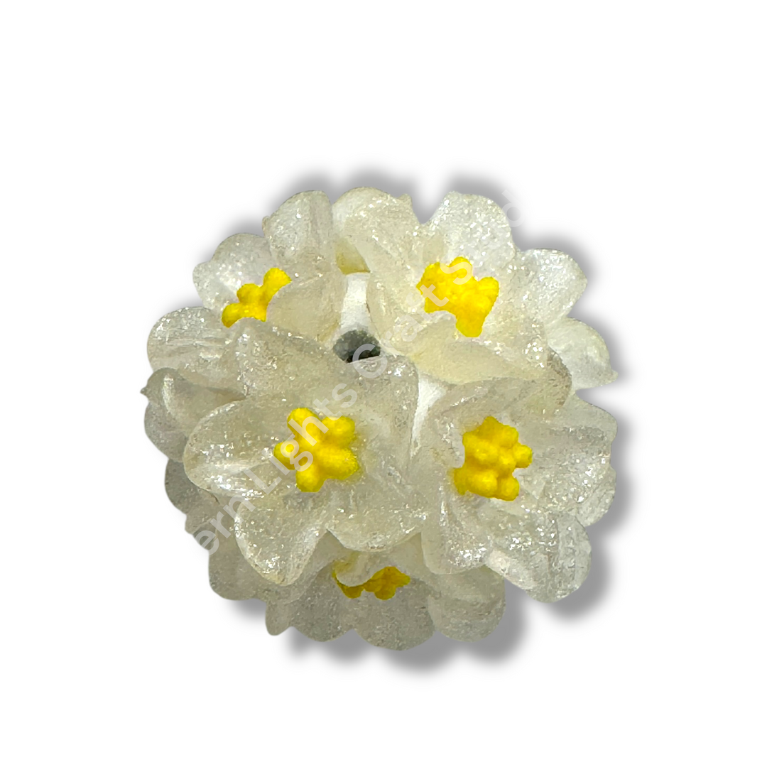 Primrose Flower Beads for Beaded Pens- 2 pc.