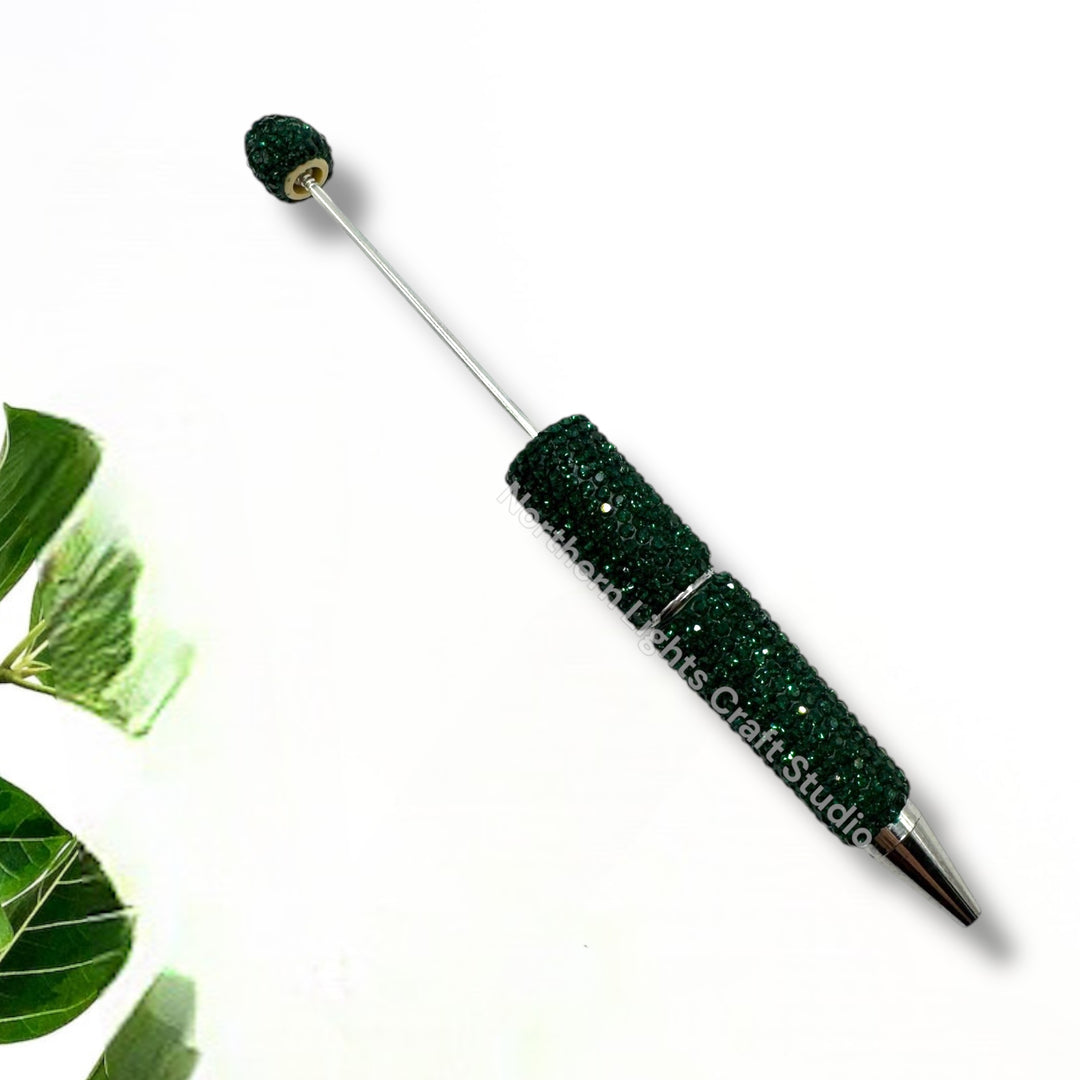 Beadable Rhinestone Pens Solid Colors