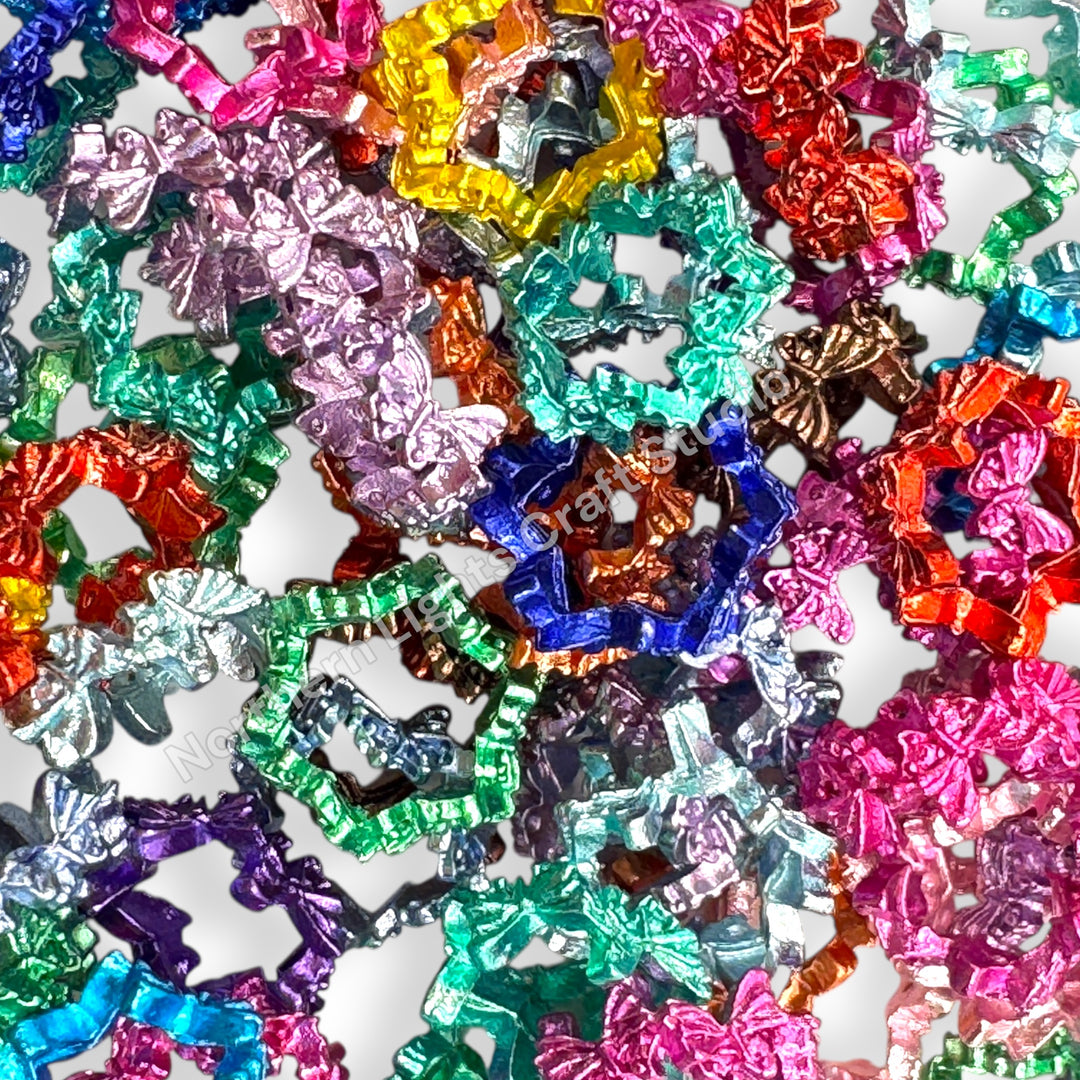 Metal Butterfly Spacers - 12mm-25pcs.