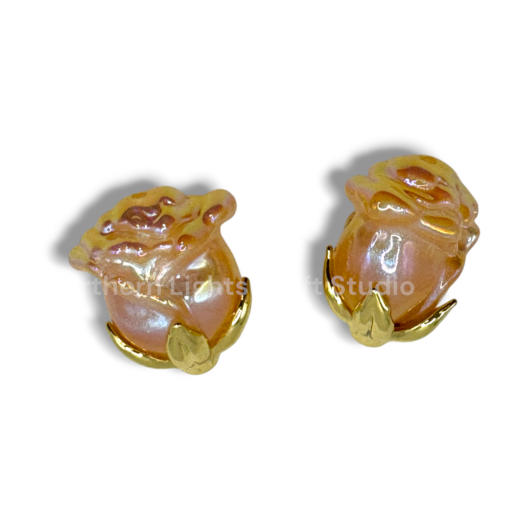 UV RoseLuxury Pen Topper Acrylic Bead - 2pc.