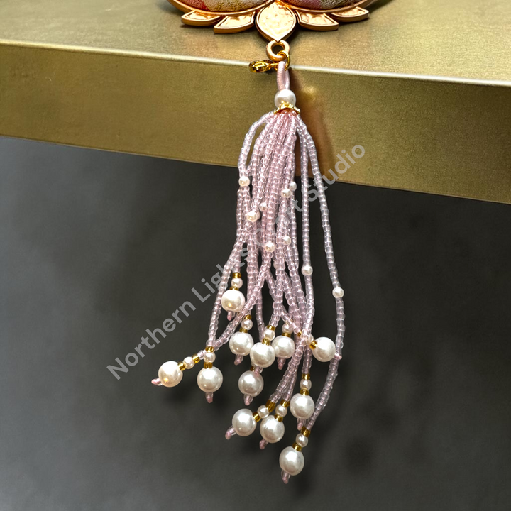 Song Brocade Lotus Car Charm / Decorative Hanging Charm
