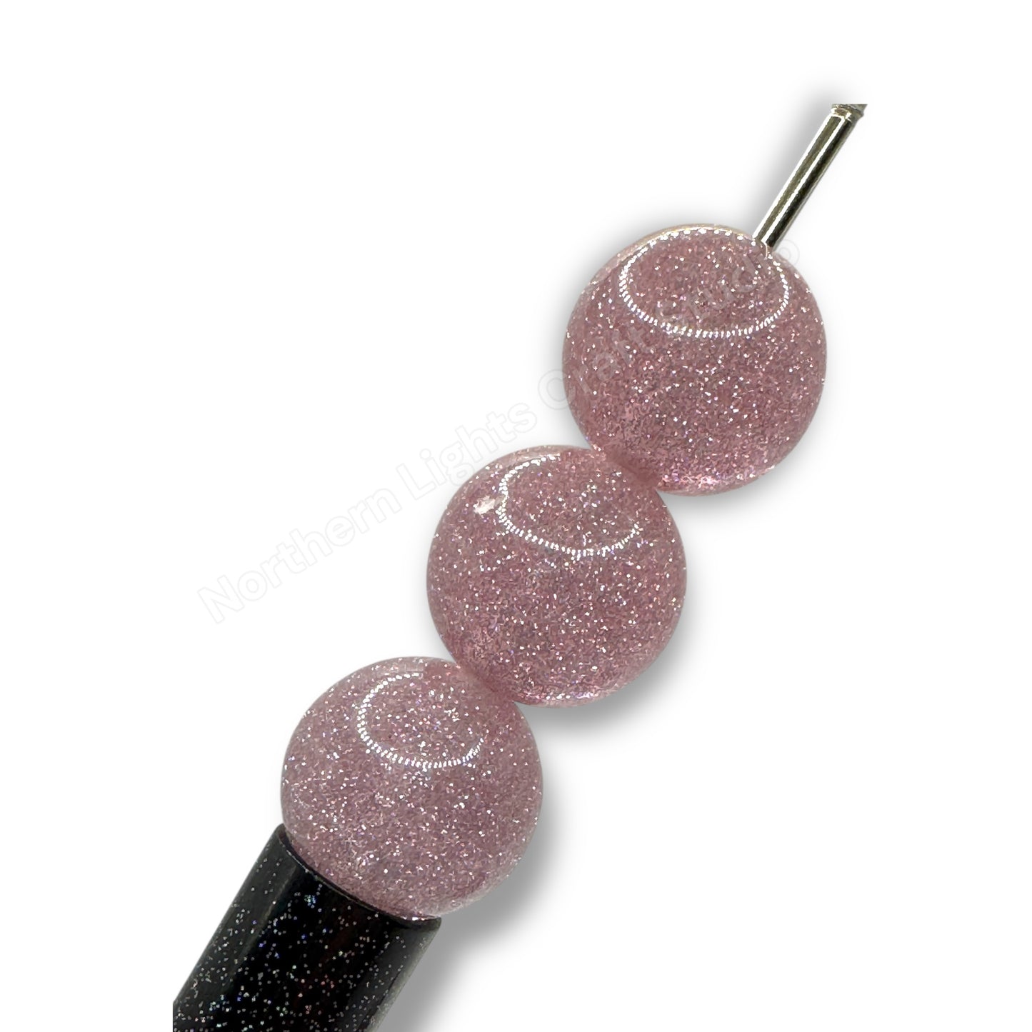 Glitter Dust 16mm Beads - 20 Pcs.