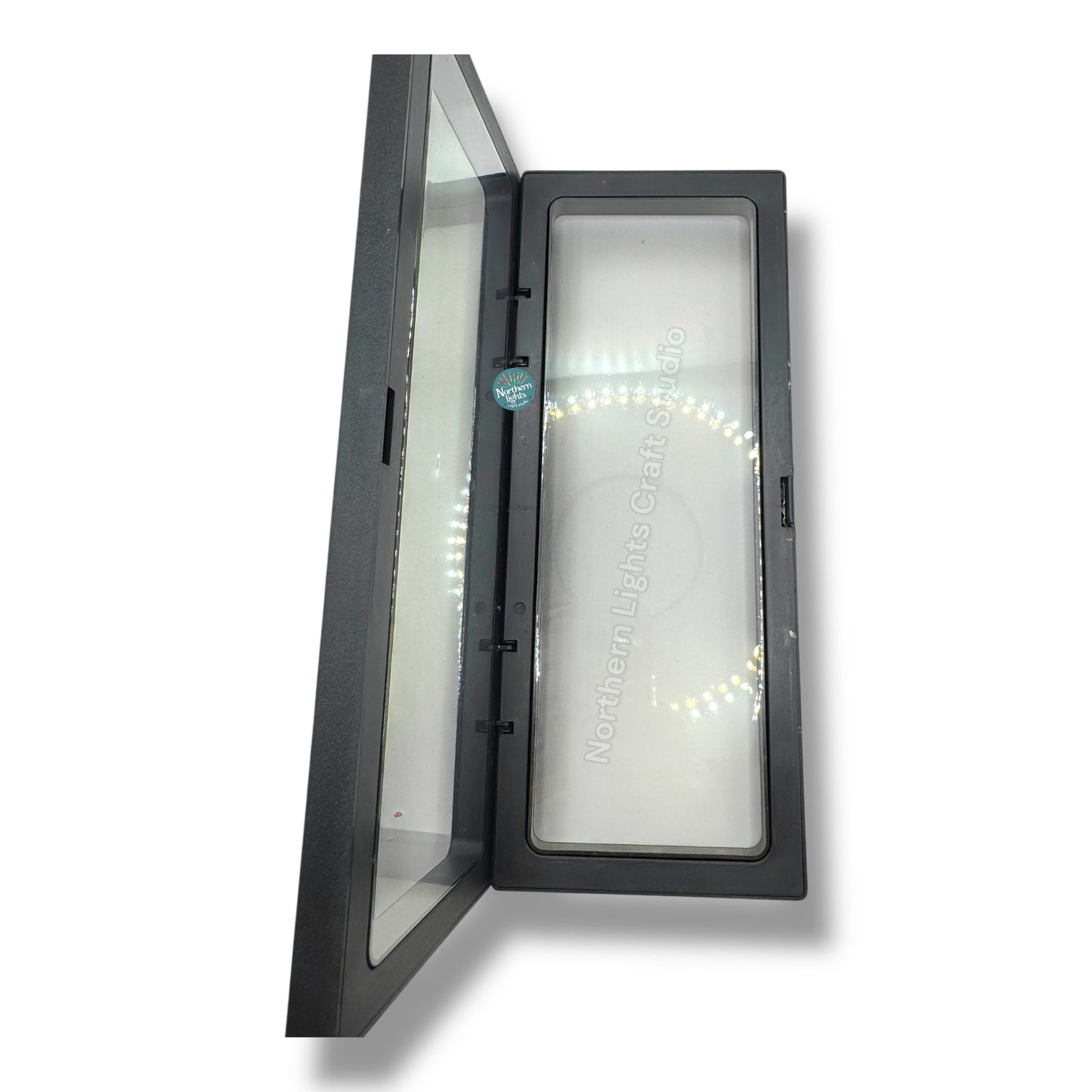 Floating Display Box for Pens, Jewelry, Trinkets, and Collectibles -2pc.  Read description!!