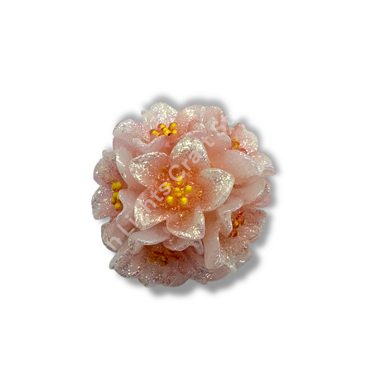 Primrose Flower Beads for Beaded Pens- 2 pc.
