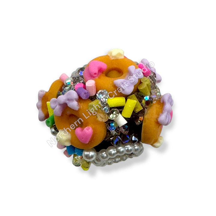 Acrylic Food and Dessert Sugar Beads 20mm - 3 pcs.-Read description!